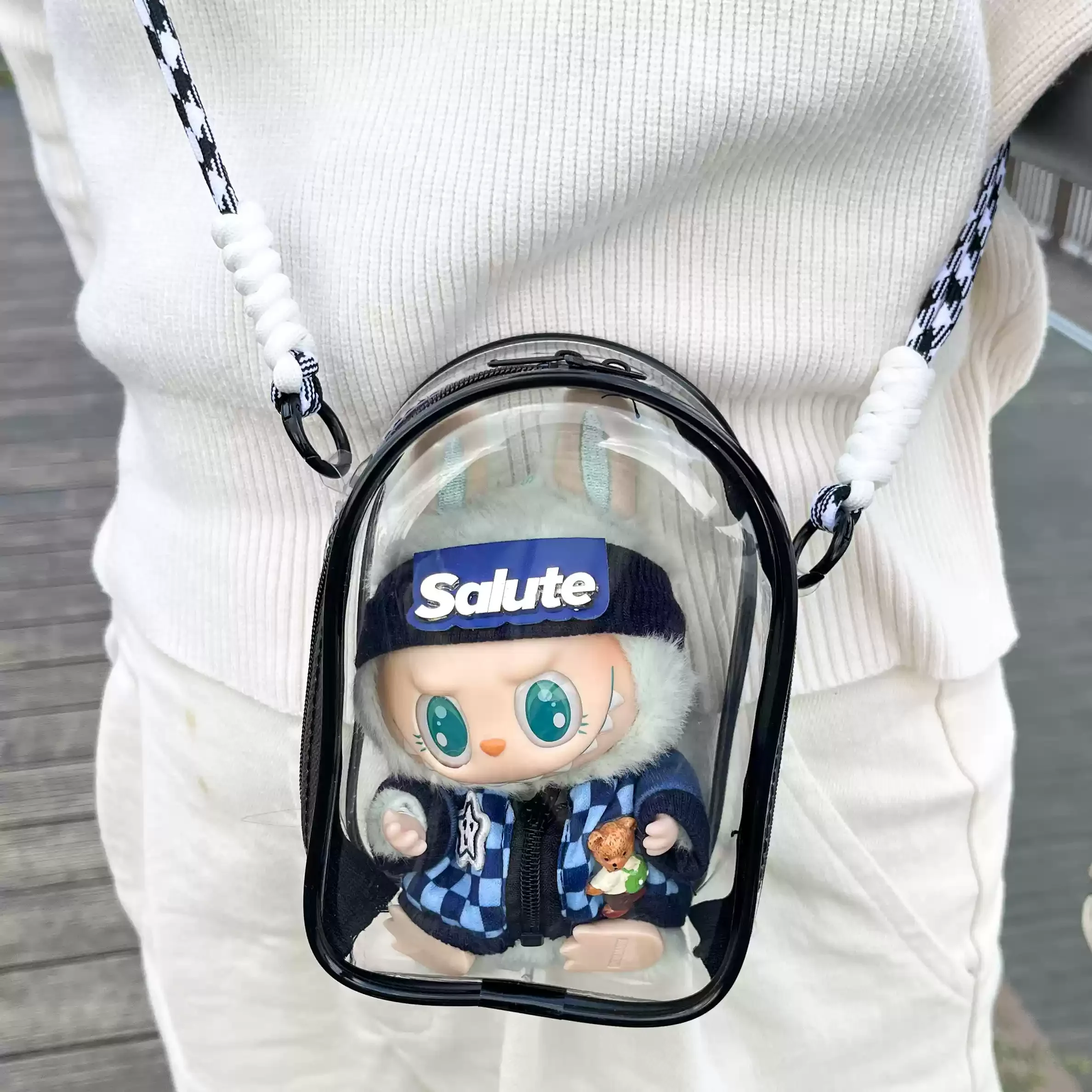 Przezroczysta torebeczka dla Twojego Labubu